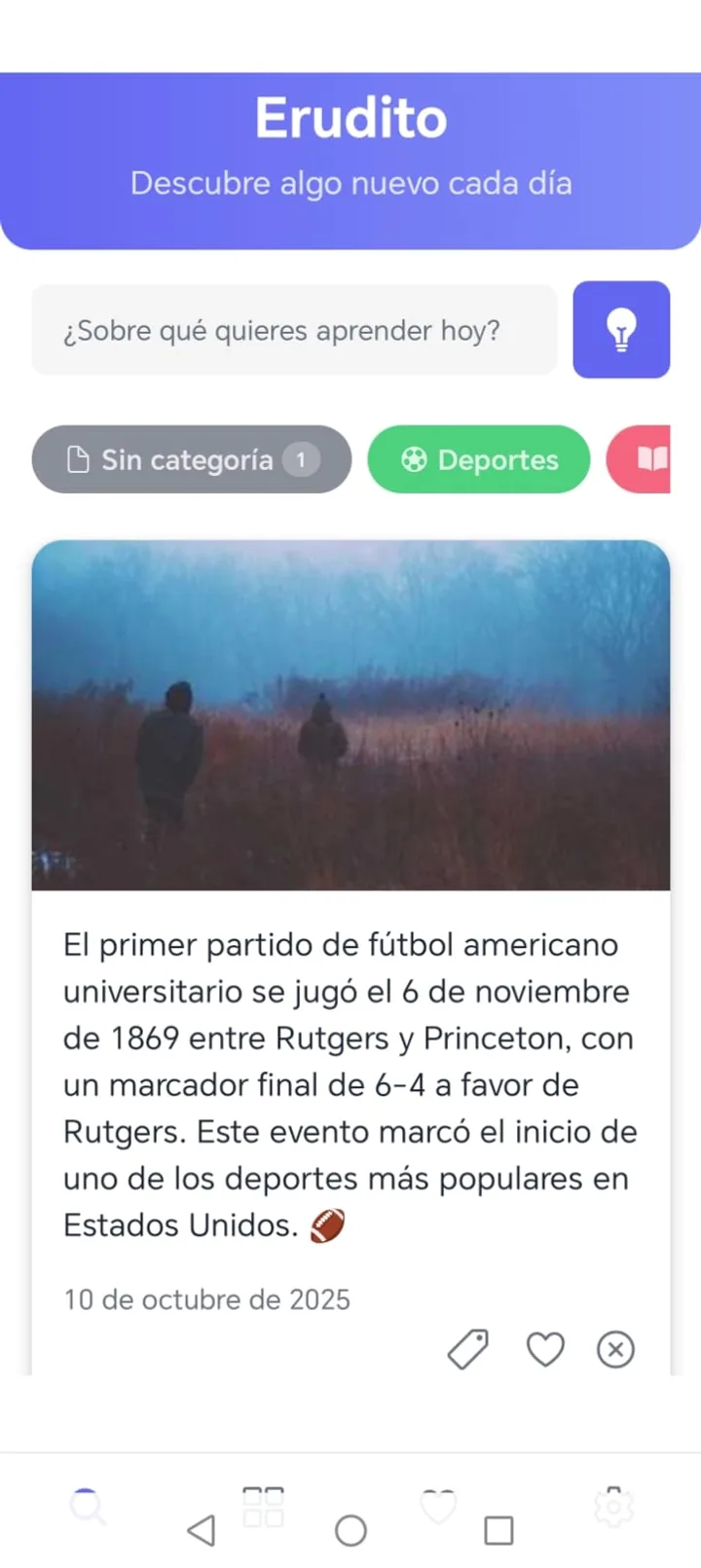 Pregunta del quiz interactivo