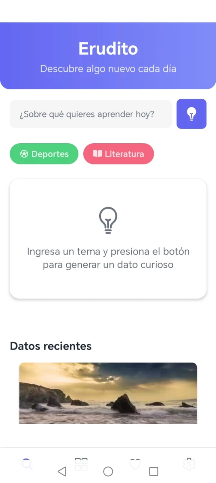 Resultados y puntuación